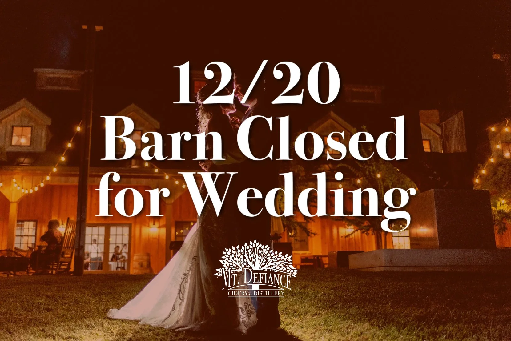 Closed for Wedding