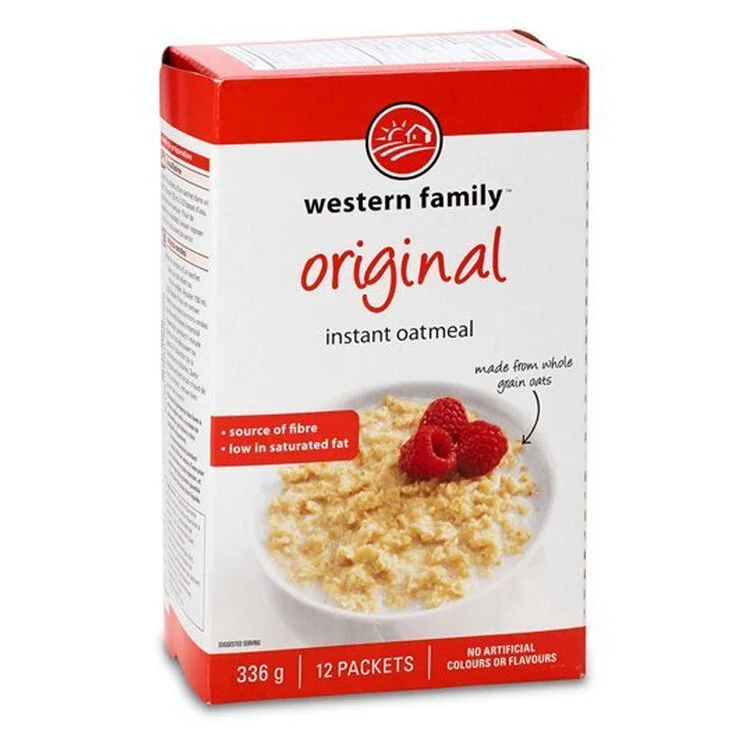 Western Family - Instant Oatmeal - Original