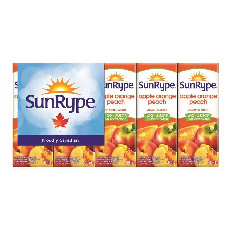 100% Fruit Juice Boxes