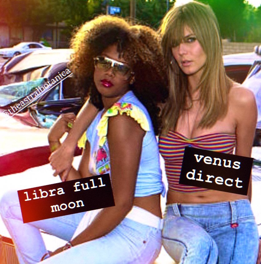 ✨Happy Libra ♎️ full moon 🌝✨Venus is the ruler of this full moon and is stationing direct after 40 days and nights of retrograding through Aries ♈️ and Pisces ♓️ and collectively conjuring up the myth of Persephone&rsquo;s journey through the underw