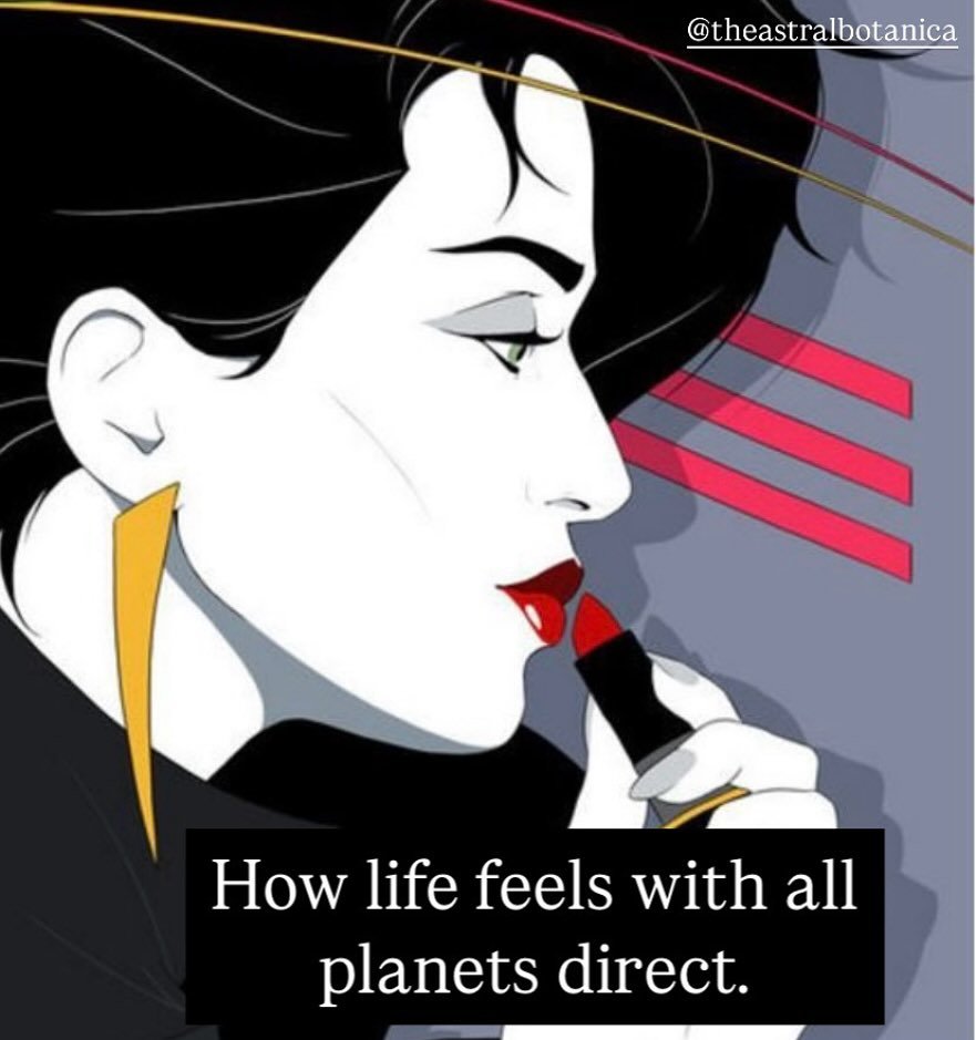 ✨We have no retrograde planets until Pluto stations retrograde on May 4th✨after a heavy eclipse season and coming out of Mercury and Venus retrogrades we may be feeling like the fog is lifting as we gain a sense of direction✨this is a great energy to