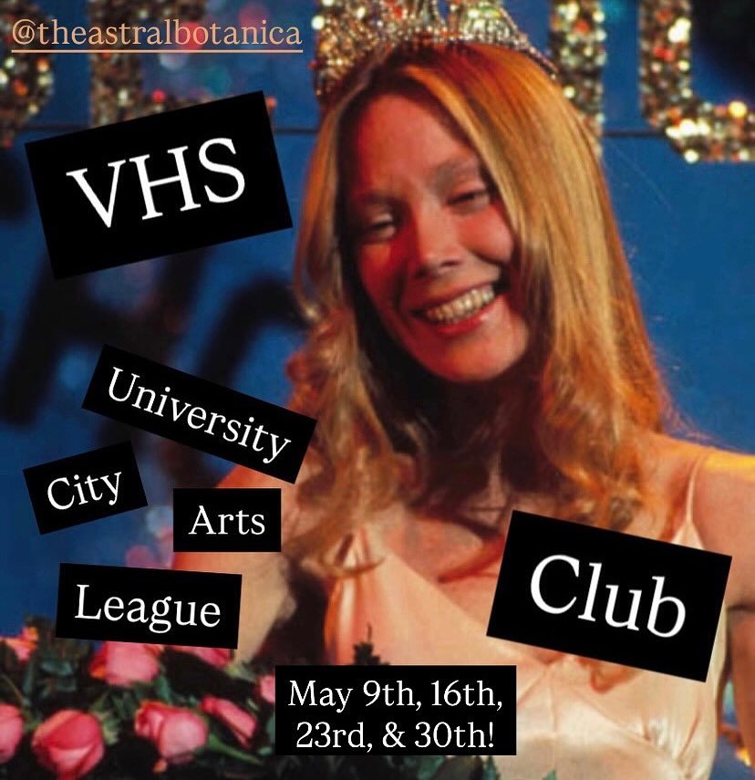 I&rsquo;m so excited to be collaborating with @artsleaguephl on a new neighborhood movie night for West Philly! Welcome to VHS club! For those that don&rsquo;t know, I love collecting and watching VHS tapes and have built up a collection of many movi