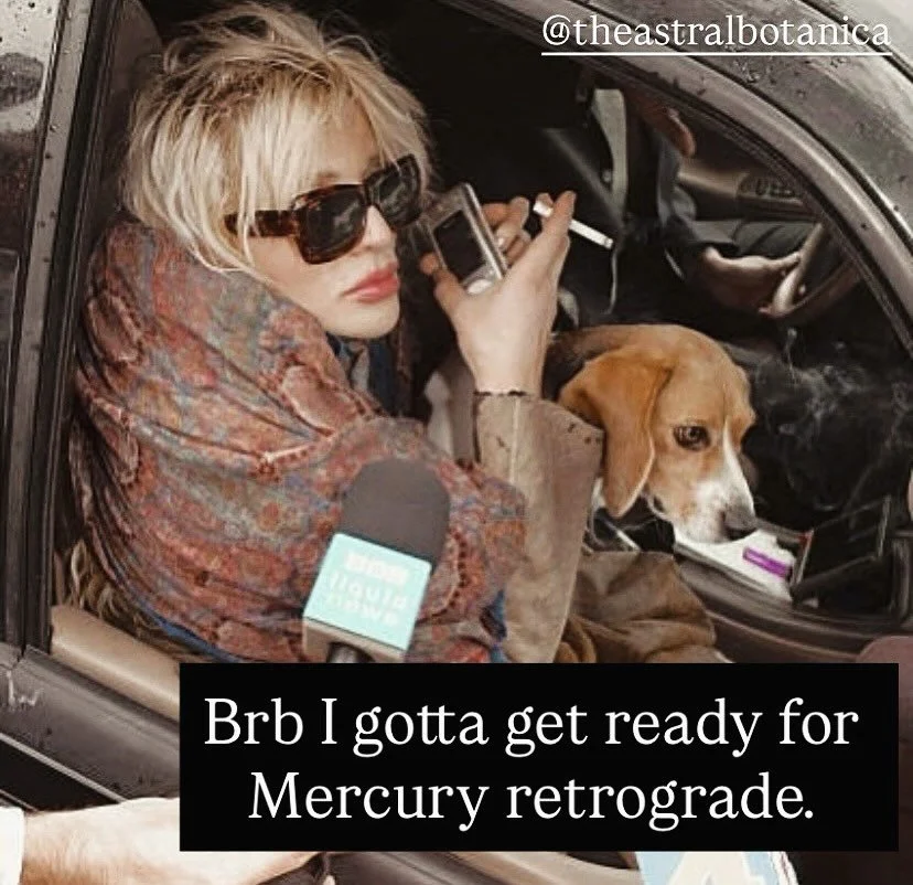 ✨Before you ask…yes AGAIN! Mercury stations retrograde in Leo ♌️ this Friday 7/18✨how do you get through the retrogrades?✨This whole retrograde is also my Mercury return 🫠 so needless to say I’m feeling it in a lot of ways already✨but I
