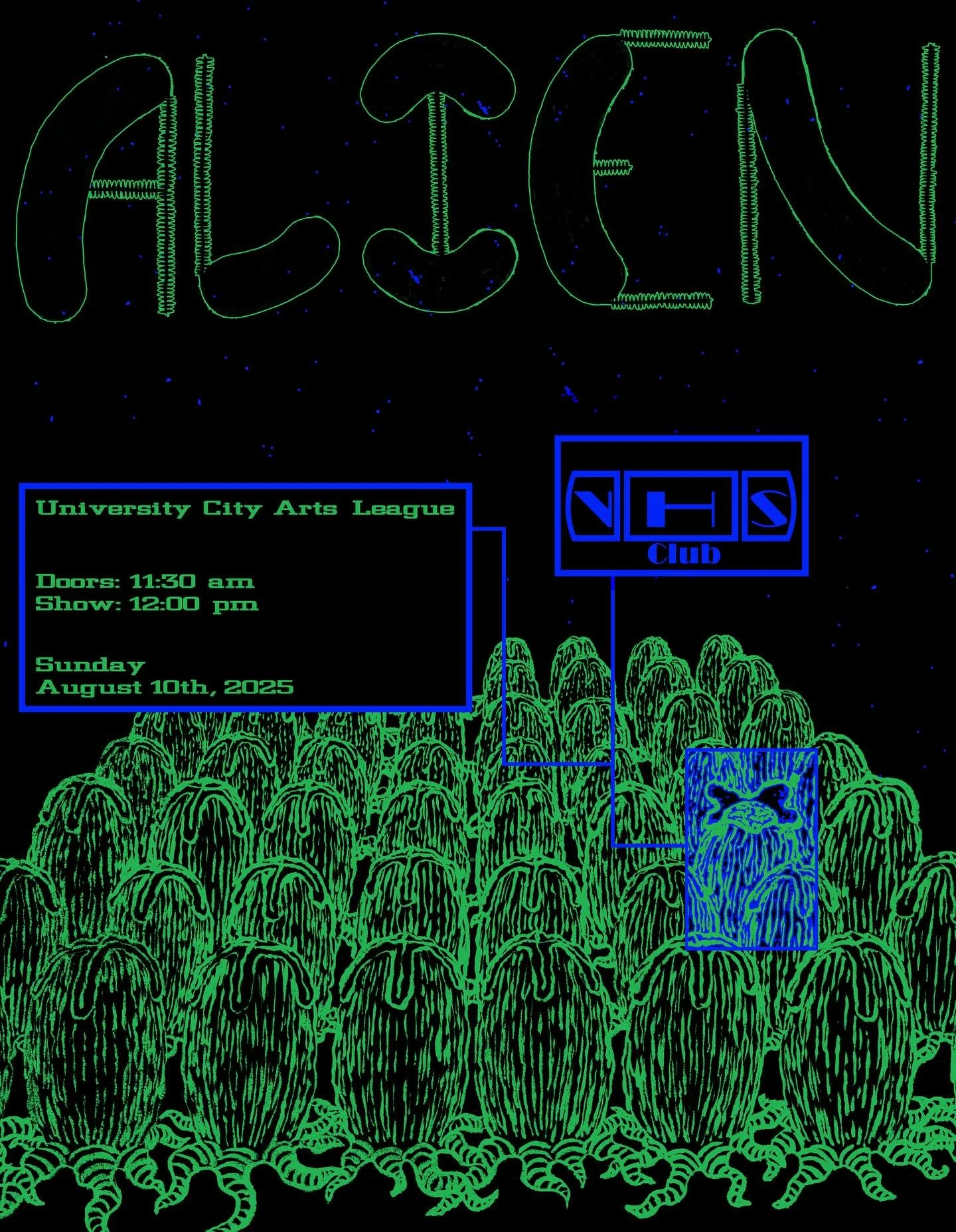 Join VHS Club for the first Sunday Scaries this upcoming Sunday 8/10 for a FREE screening of Alien! 👽 The tape of this original franchise starter has some fun previews so you do not want to miss this! We will be opening up with the classic Twilight