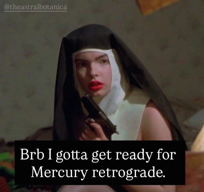 ✨Yes, it’s almost that time AGAIN✨We are currently in the Mercury retrograde shadow & Mercury officially stations retrograde on 11/9 in Sagittarius ♐️ and retrogrades back into Scorpio♏️ potentially stirring up the usual communication &