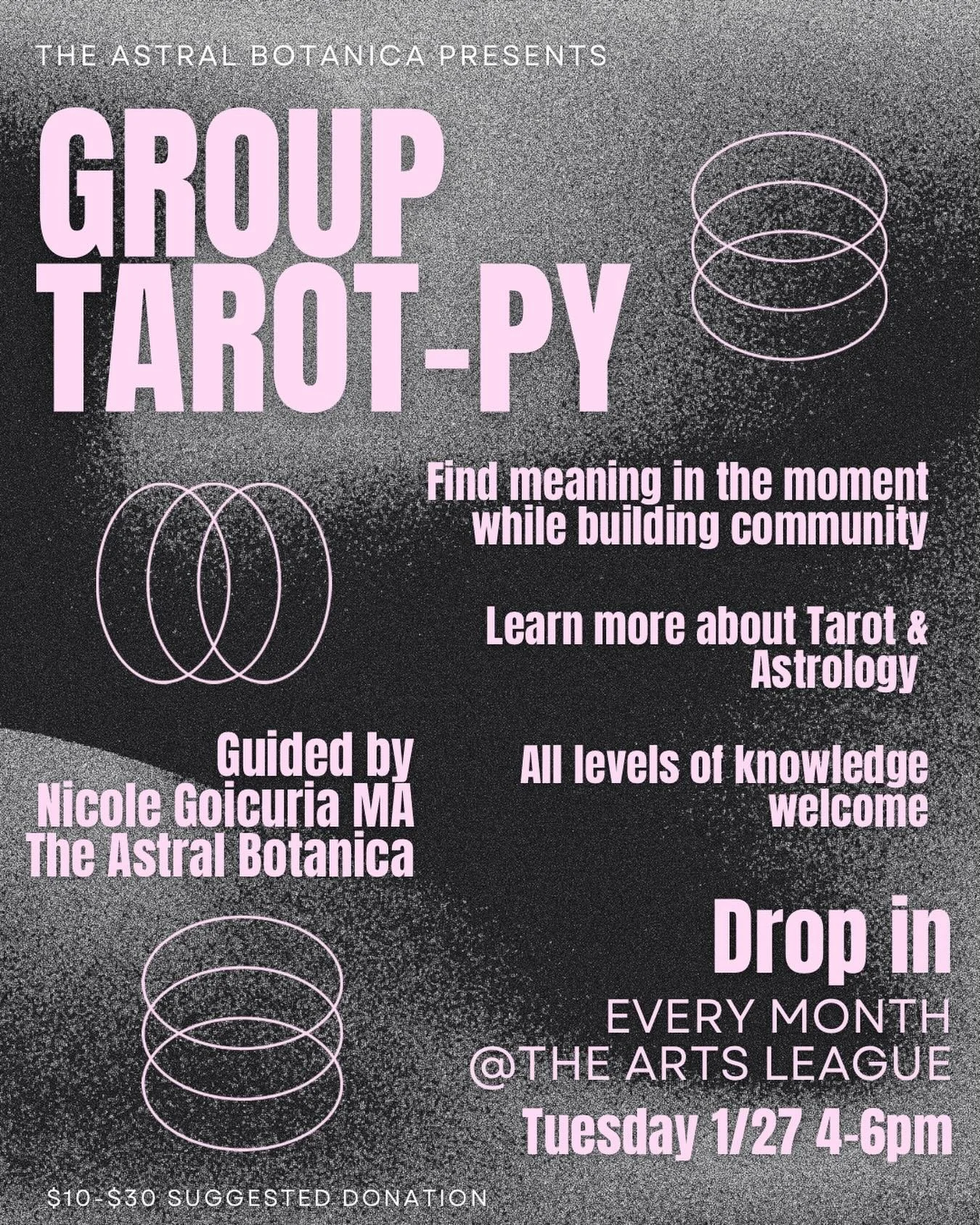 ✨New year, new group!✨it&rsquo;s a ✨1✨ year &amp; 2026 brings many significant cosmic shifts as we enter a new era and are being called upon to build a new world 🌎it&rsquo;s an intense transition into the unknown and we will need each other more tha