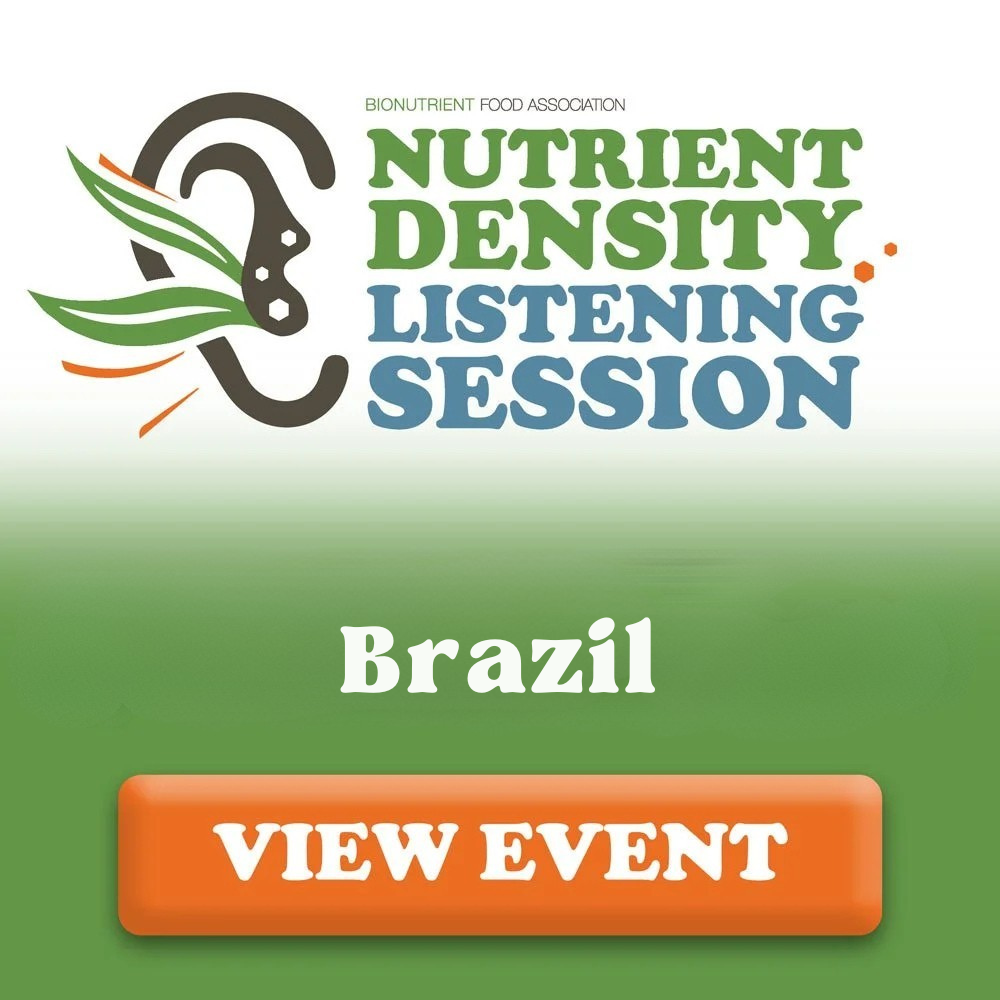 Listening Session for Nutrient Density - Brazil