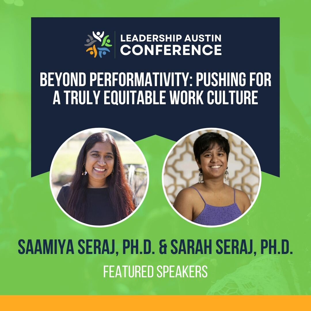 We were thrilled to get a chance to visit the @leadershipatx office today and even more excited to present at their conference on Feb 23rd. Our workshop will focus on how to push for equitable work cultures beyond the usual corporate performativity a