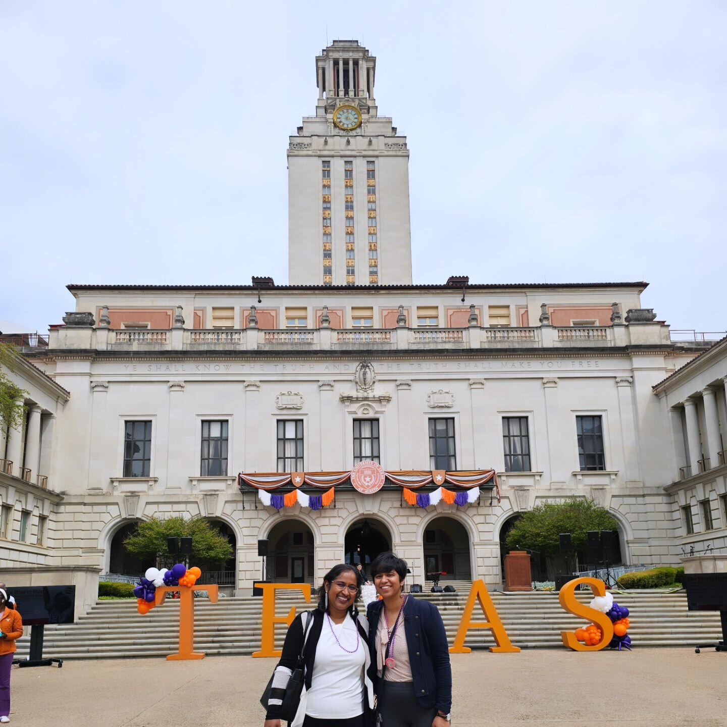 What an amazing honor to get to speak at the UT Main Mall for the Women's History Month event organized by @utdcce . We had so much fun meeting the students, watching the performances, including a spectacular chemistry experiment display! Our speech 