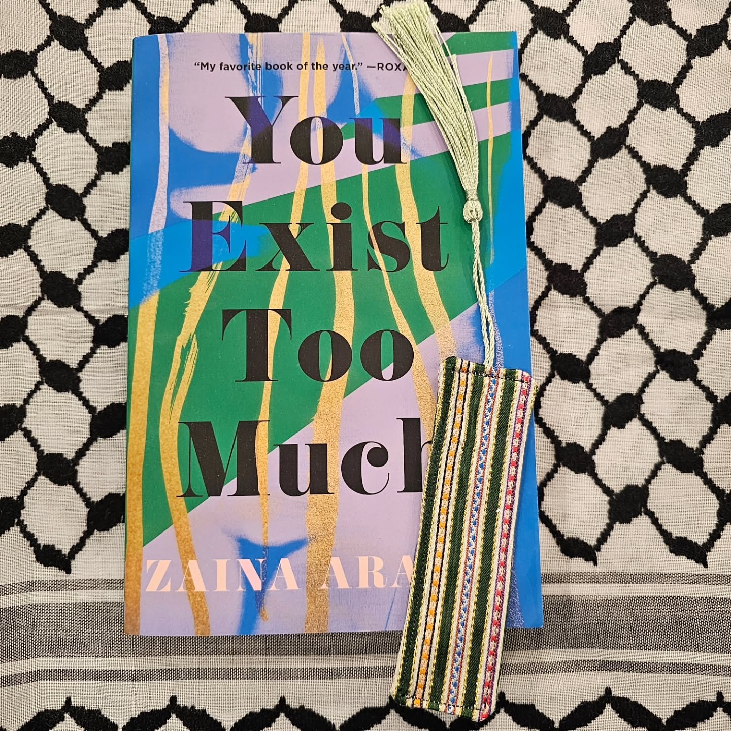 Thanks to everyone who joined our bookuclub discussion tonight! In honor of Arab American Heritage month, we read "You Exist Too Much" by Zaina Arafat. It is such a beautiful coming of age story of a queer Palestinian young woman, as she st