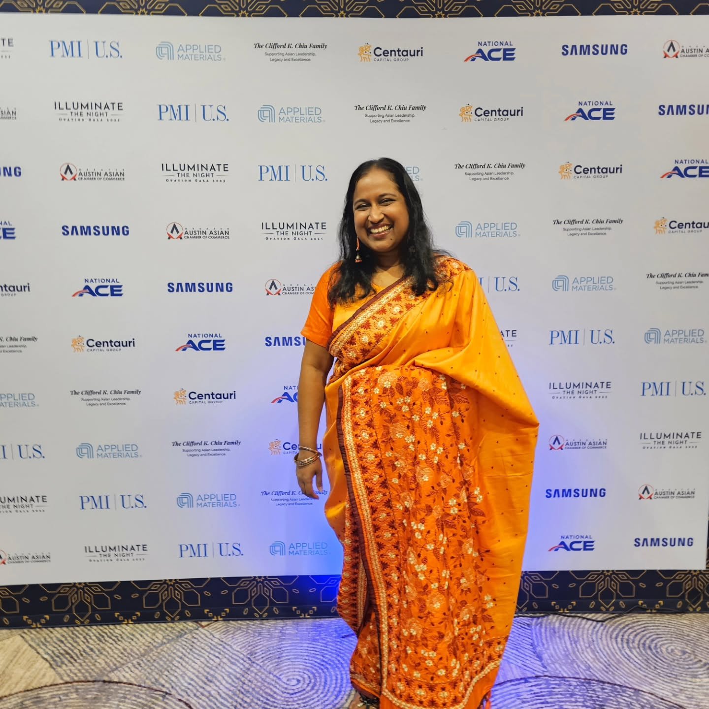 What an amazing night at the @gaaccaustin Ovation Gala. It's rare to have all our worlds collide, but we literally had our EGBI, Ascend, Leadership Austin,  GAACC women's club and AAPI ERG coalition family all in one room! Really honored to be have b