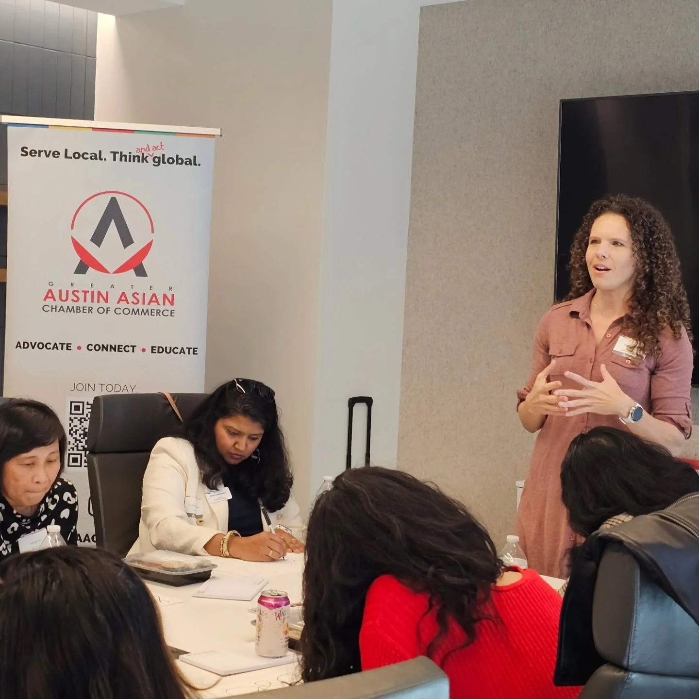 Thank you @artfromthestreetsaustin for closing out our 2025 @gaaccaustin women's club with your amazing presentation on how art therapy can rewire the brain and how it's being used to help Austin's unhoused face the systemic battles of our city's chr