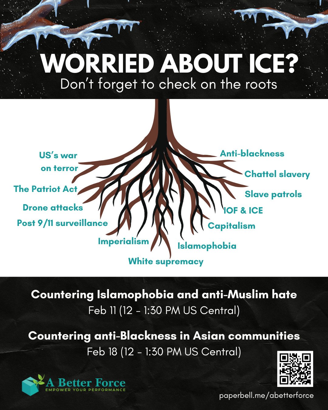 While we're grateful that so many more voices are speaking up about the 🧊 that is plaguing our communities, one of the things that feels heartbreaking is the refusal of many to see the deeper links and patterns at play.

Because we cannot talk about