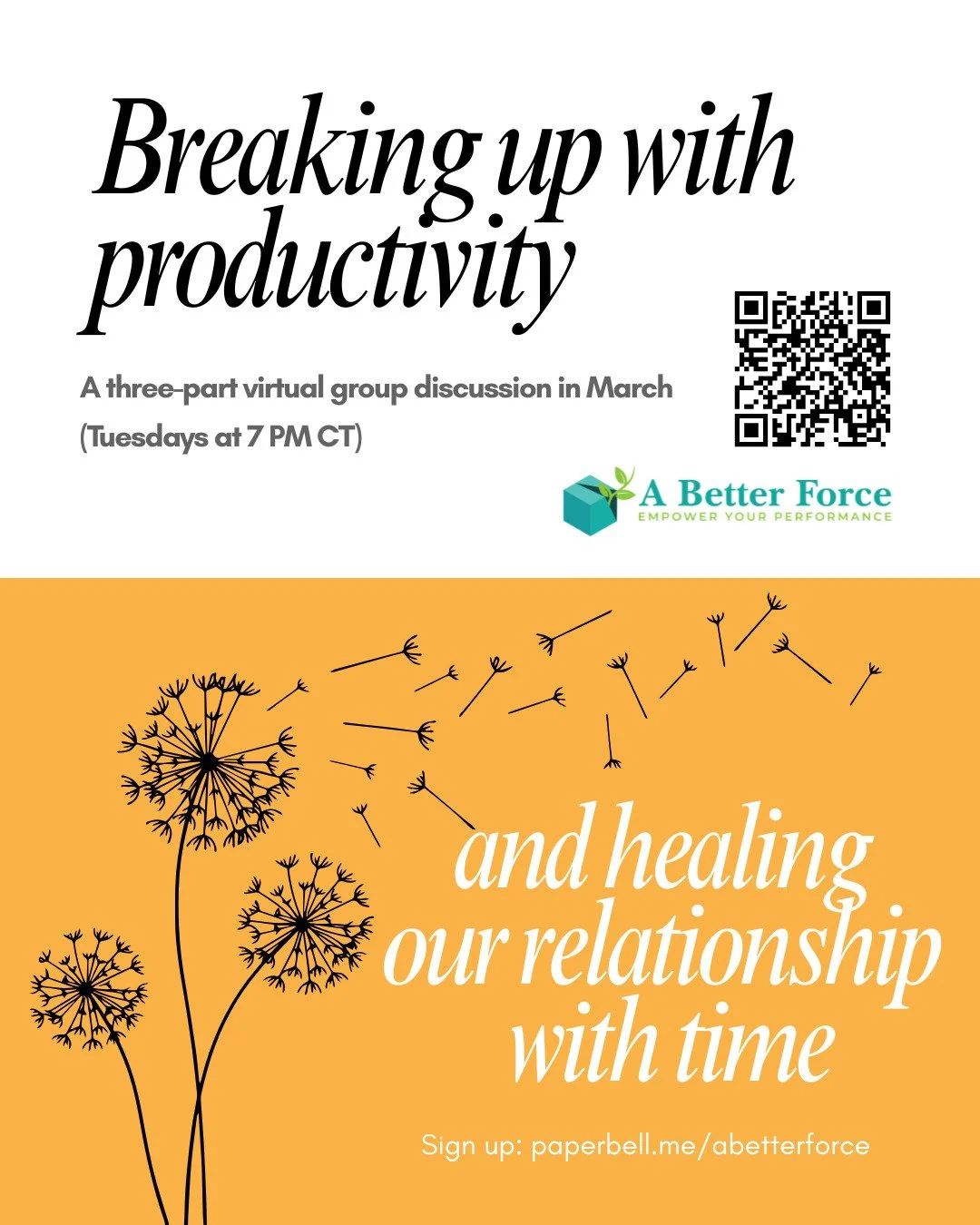 One of the hard truths we accepted as young professionals was that you can't have it all. 

For Sarah, the realization came from growing up in a household where both our grandma and mom worked, and seeing them constantly having to make choices that o