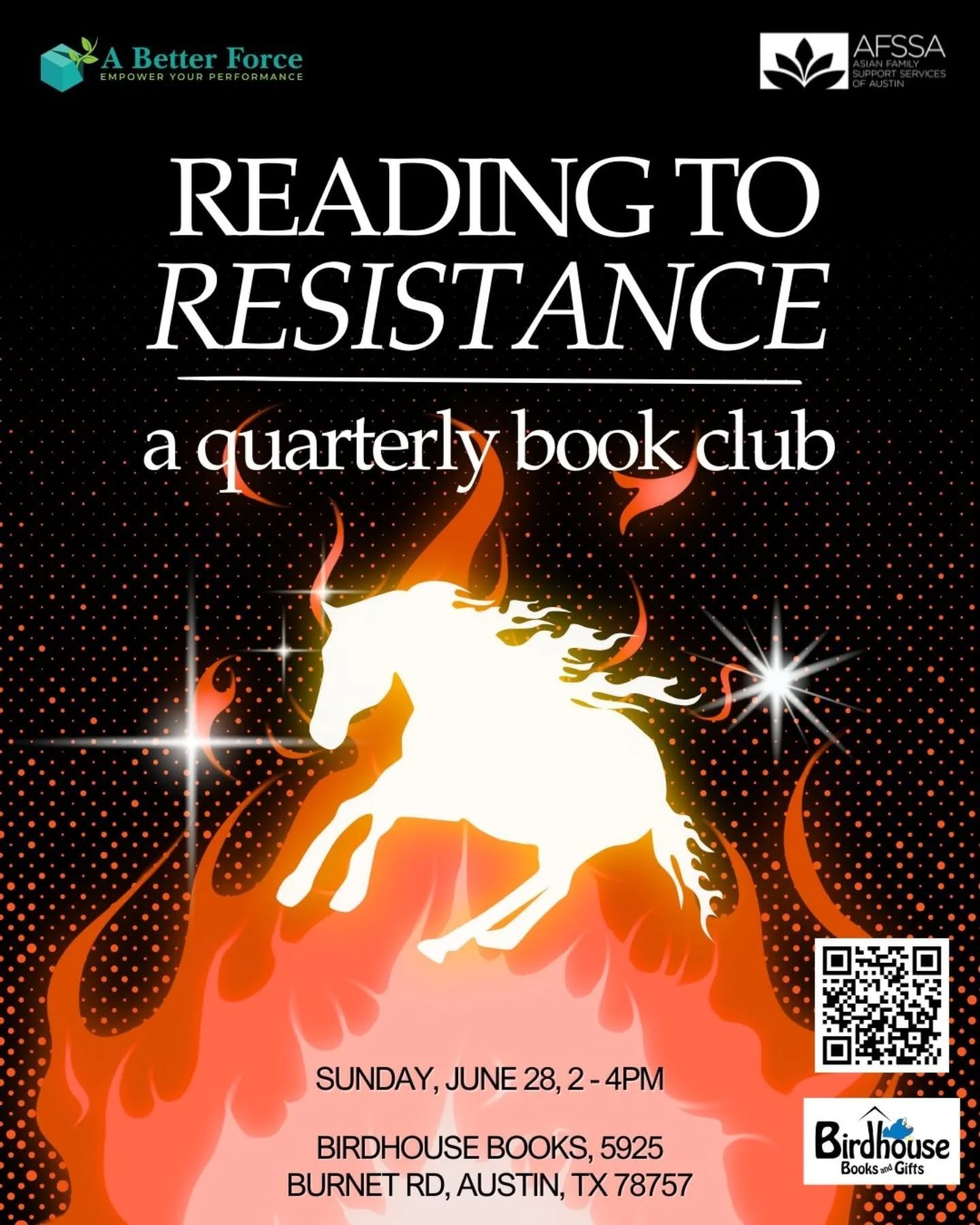 We are so excited to announce our next session for our quarterly book club &lsquo;Reading to Resistance&rsquo; hosted by A Better Force and Asian Family Support Services of Austin!

In our upcoming second session, we will be discussing What My Bones 