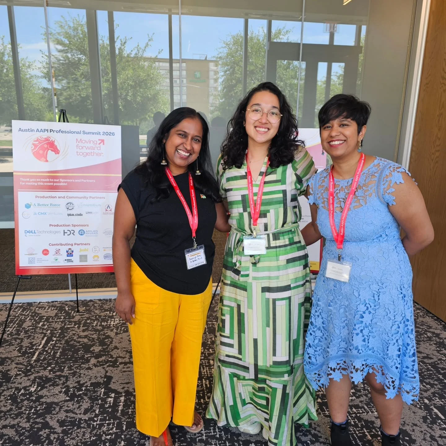 After 6 months of planning, our vision of the Austin AAPI Professional Summit finally came to life today 🔥🐎 Our theme, inspired by the Year of the Fire Horse, was 'Moving Forward Together' and we had so many inspiring conversations to bring that de