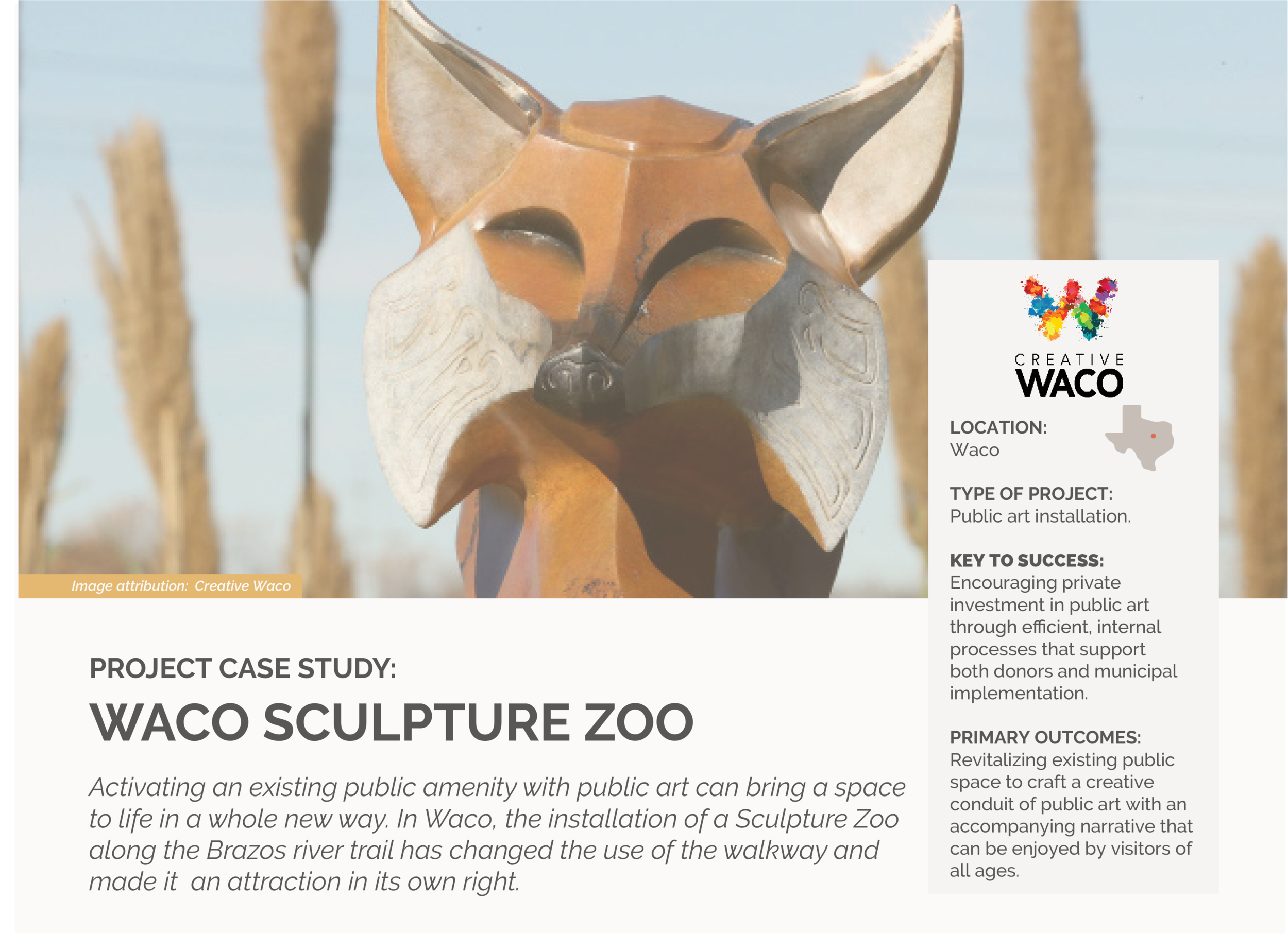 Waco Sculpture Zoo — Texas Creative Placemaking Initiative