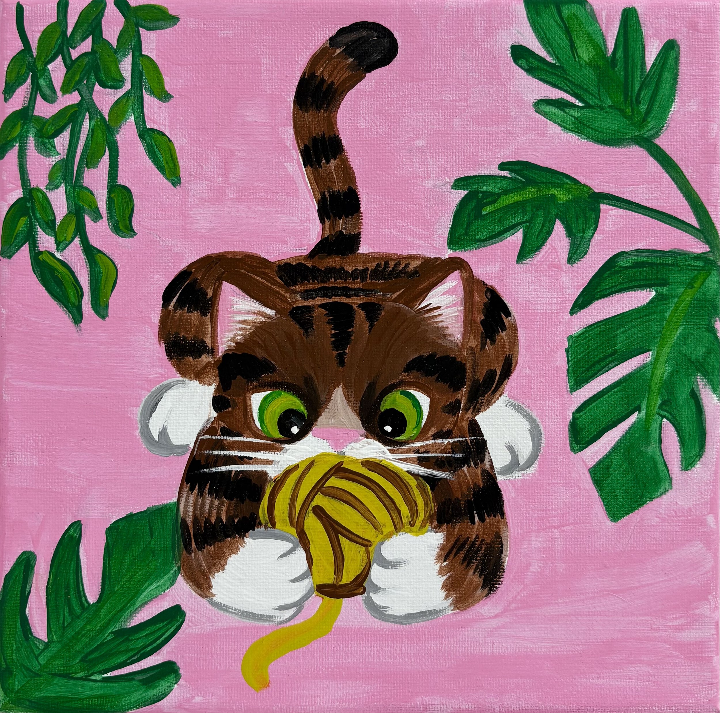 Cat Take-Home Paint Kit