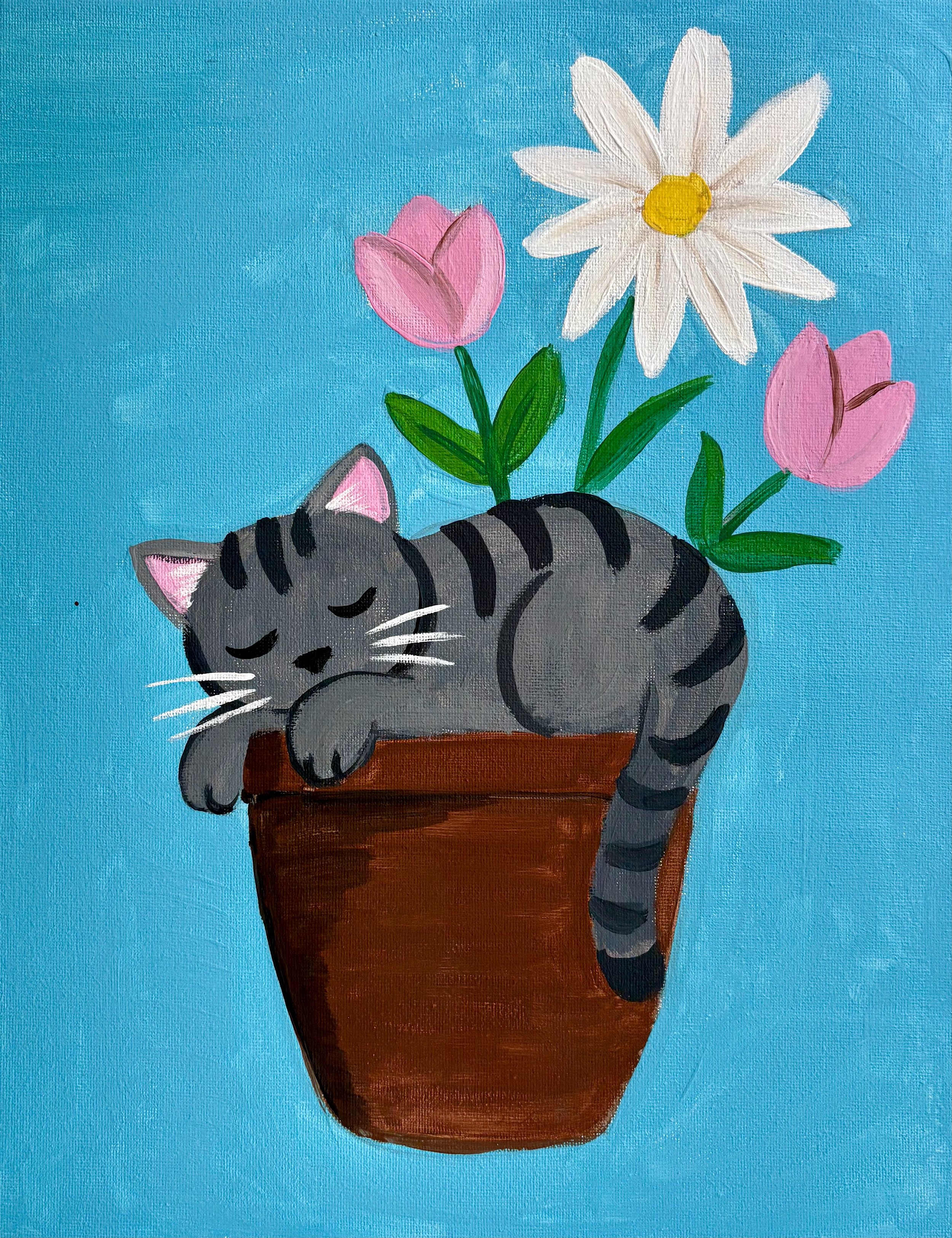 Paint & Sip at Purr Cup Cafe -July 10th