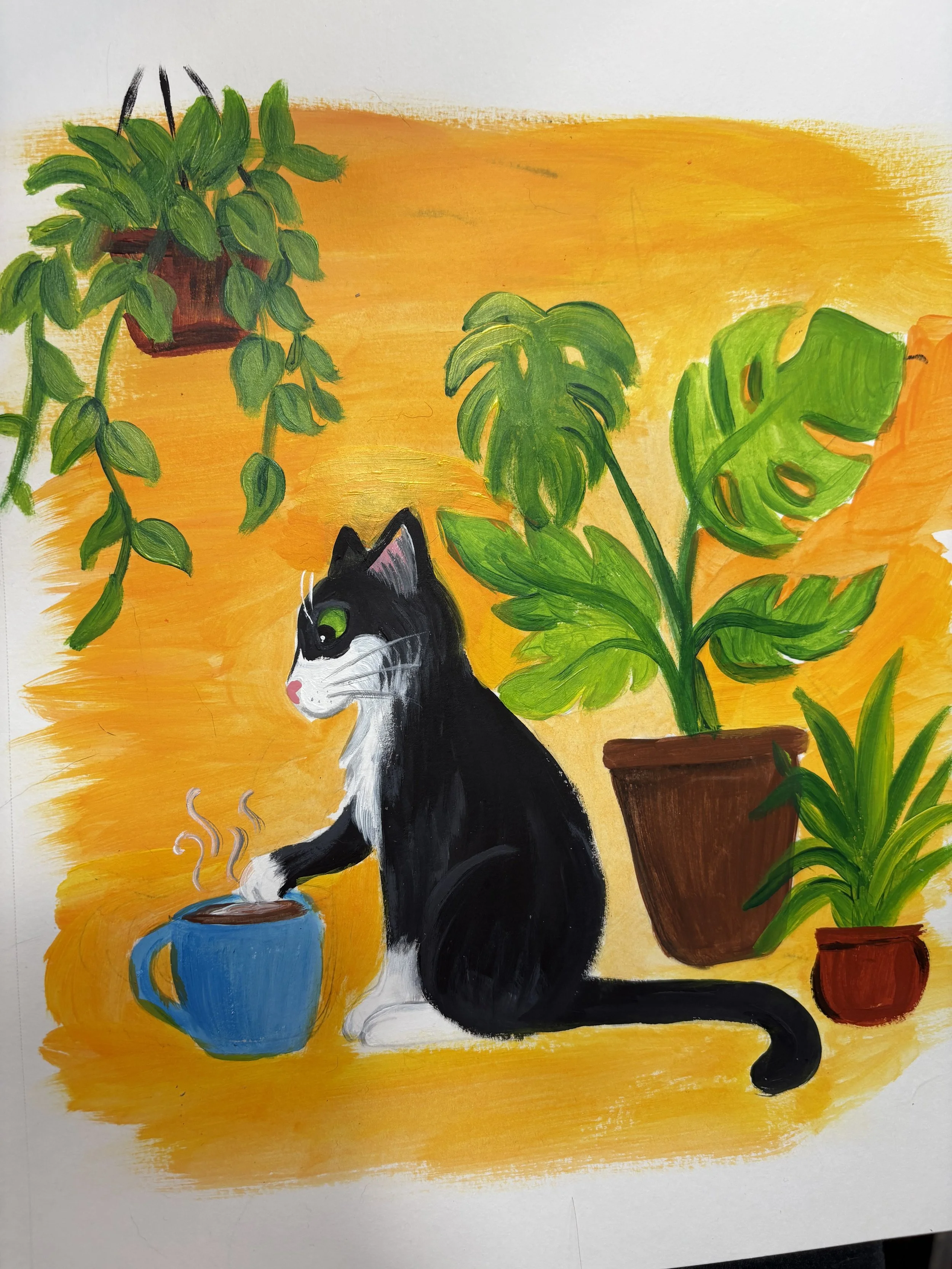 Paint & Sip at Purr Cup Cafe -May 22nd