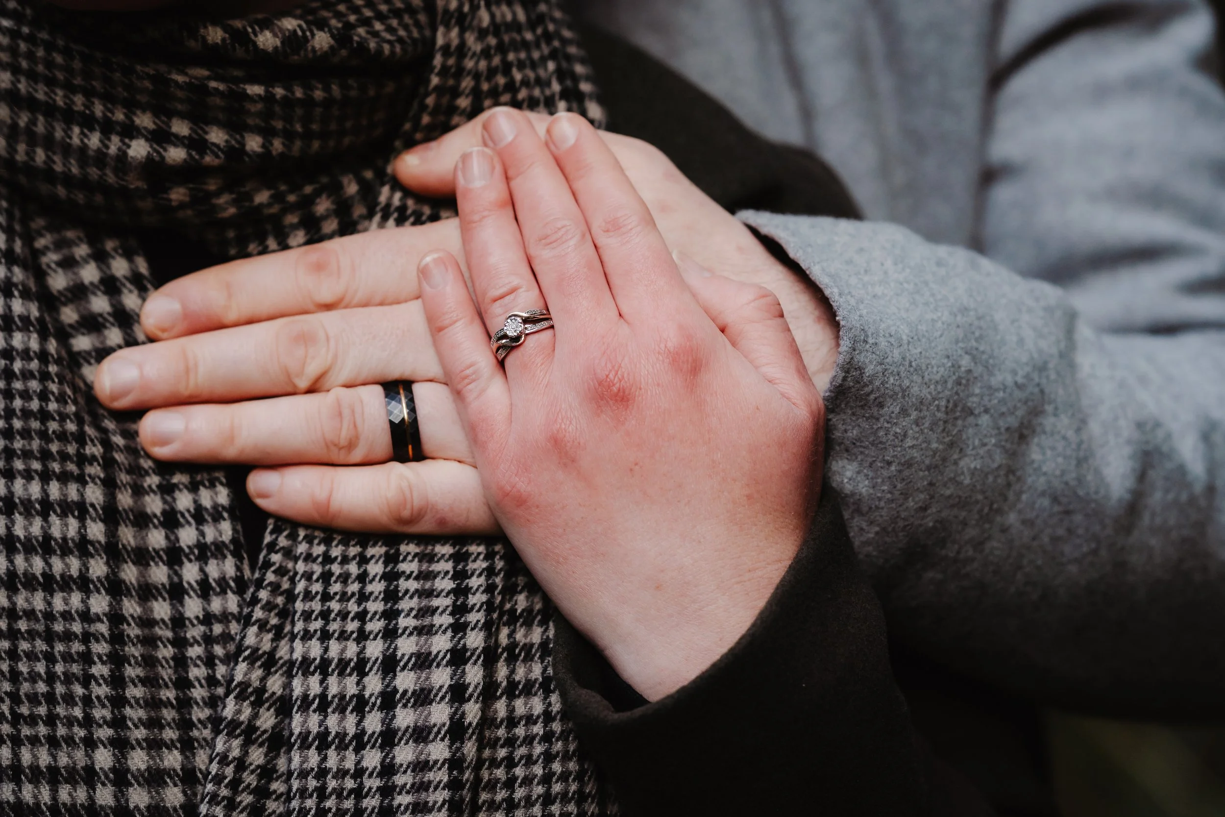 Couple's Shoot Hafren Forest, Mid-Wales