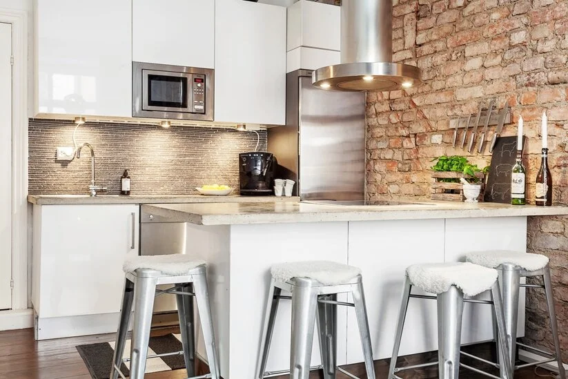 Lindo apê industrial com apenas 45m ²