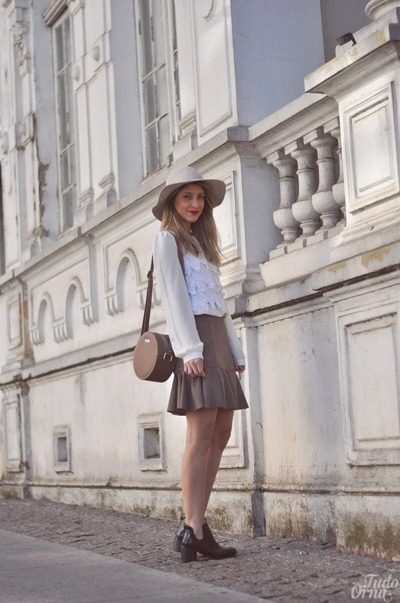 Blusa fresquinha e Saia // OUTFIT