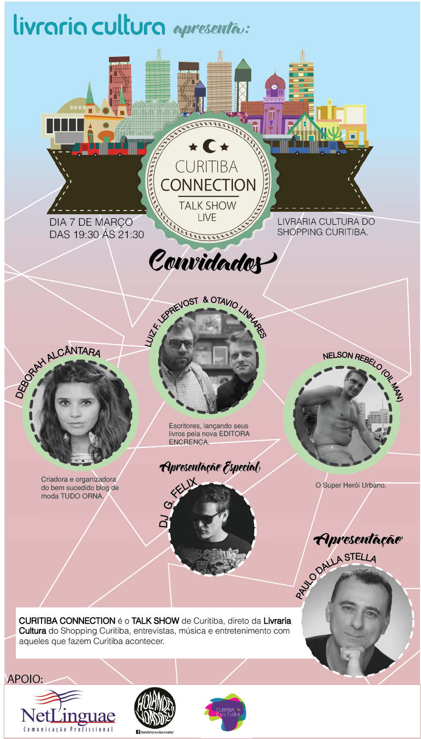 CURITIBA CONNECTION nas Livrarias Cultura