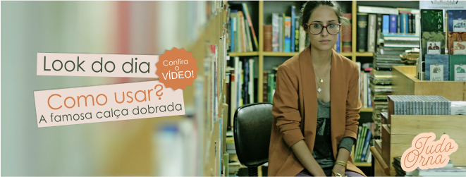 Calça colorida e Blazer