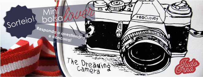 [Sorteio] Bolsinha para máquina fotográfica!
