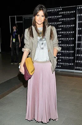 Saias longas - baixinhas podem?