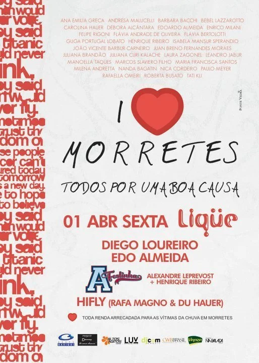 [evento] TODOS POR UMA BOA CAUSA: MORRETES!