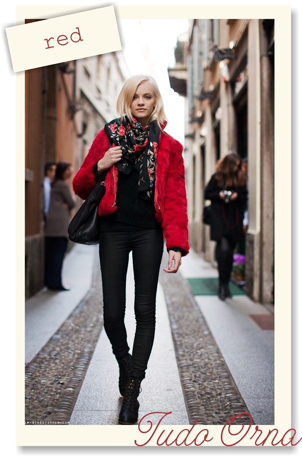 Vermelho para o inverno!