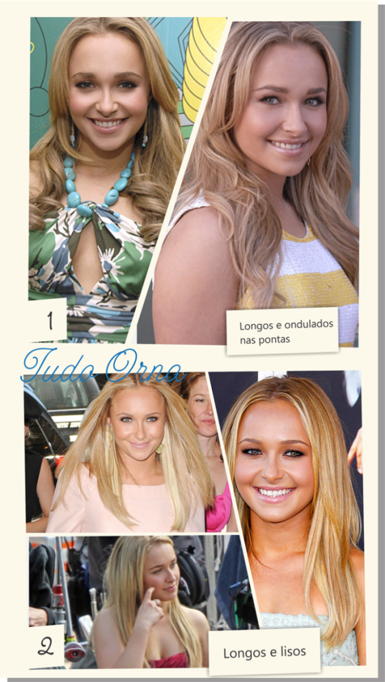 Cabelos de Hayden Panettiere | Qual é o seu favorito?