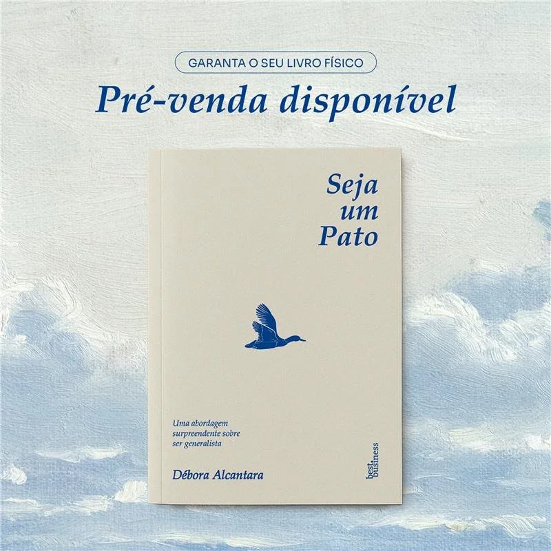 Já disponível na pré-venda: SEJA UM PATO, um livro surpreendente sobre ser generalista.