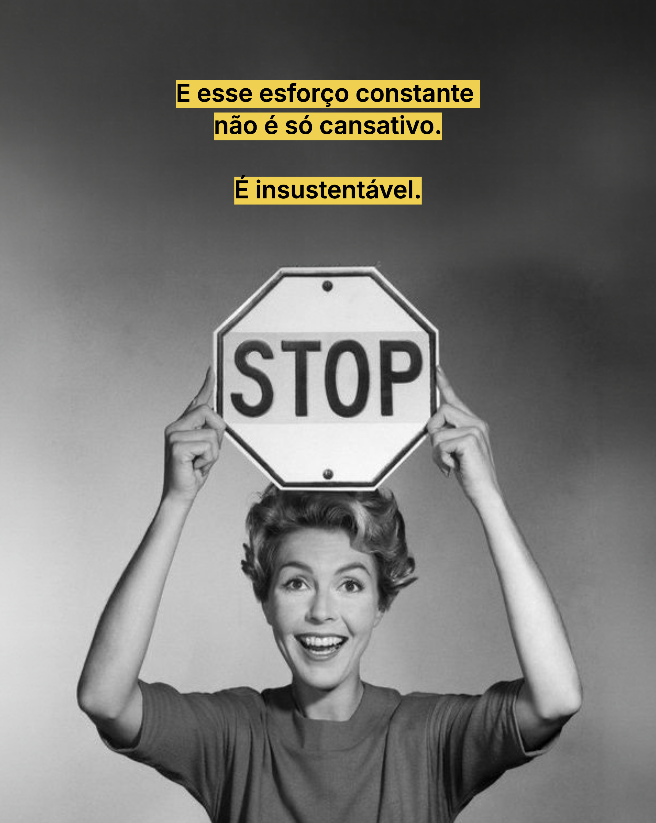 Você não precisa de mais conteúdo! 