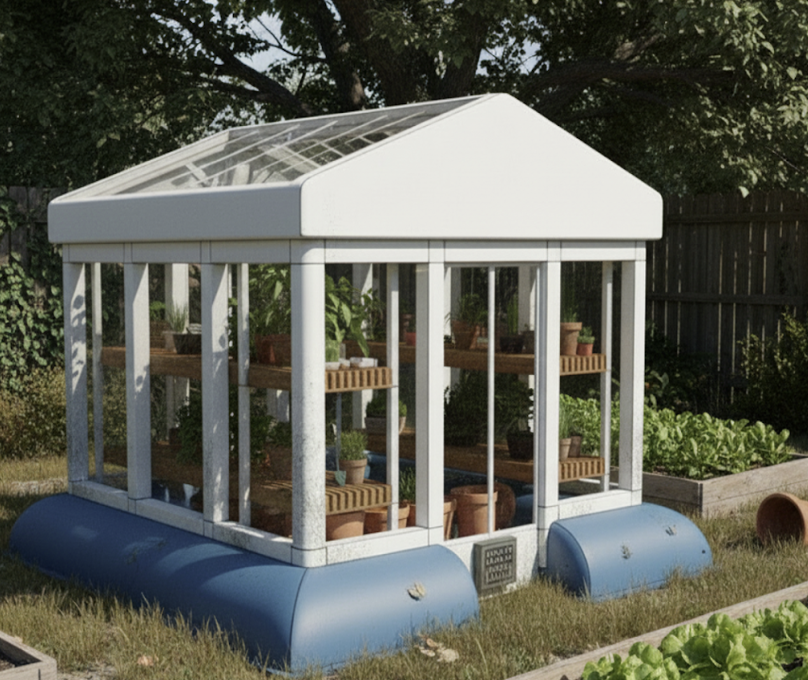 Backyard Greenhouse 9m