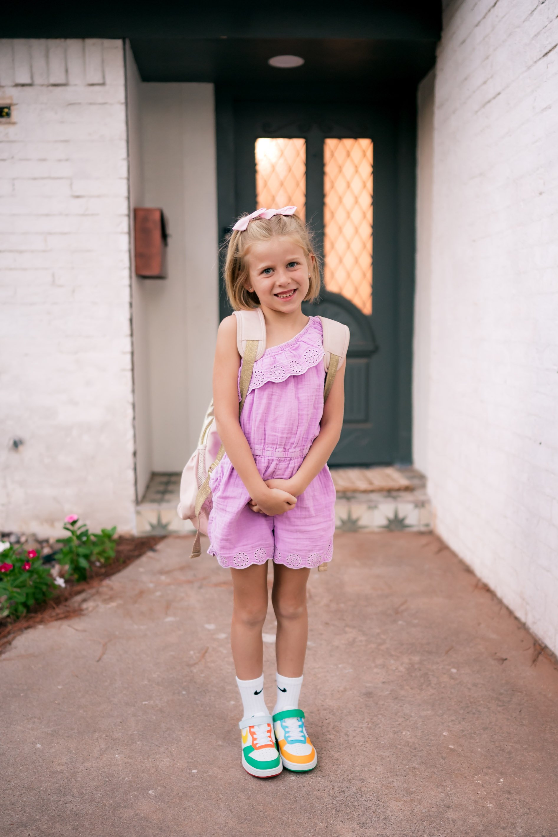 River is 7 years old in first grade and loves being in ballet and tap as well as soccer. She is obsessed with baby-dolls, hot Cheetos, and white rice - no lie. (LOL I did not even have to update this section since she was 4yo!)