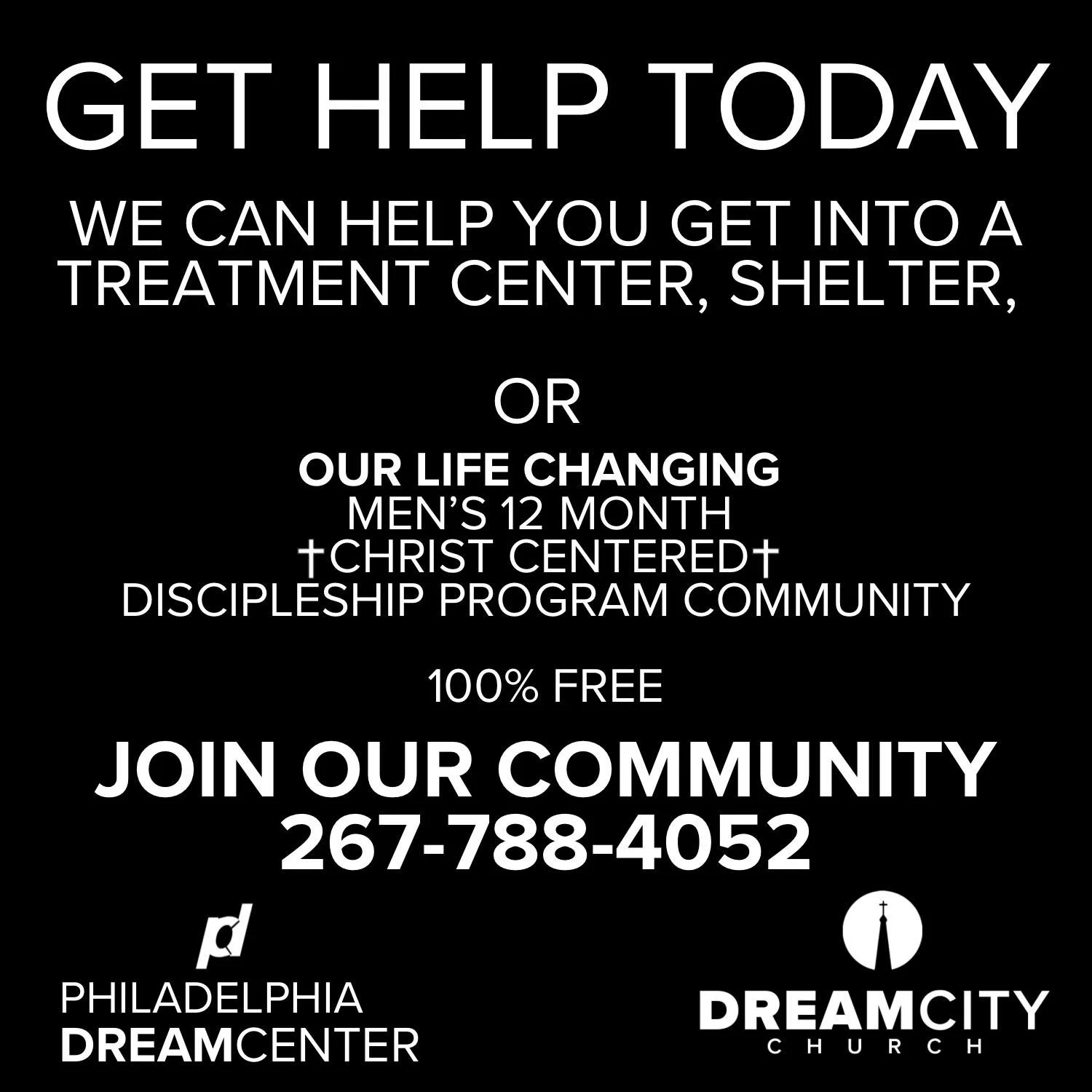 Wow!!! 2 guys brought into our discipleship program in 2 days. 
As we grow Im praying that our partnerships will grow to help us meet the budget to help more people. Please pray about partnering with us 🙏 

phillydreamcenter.org