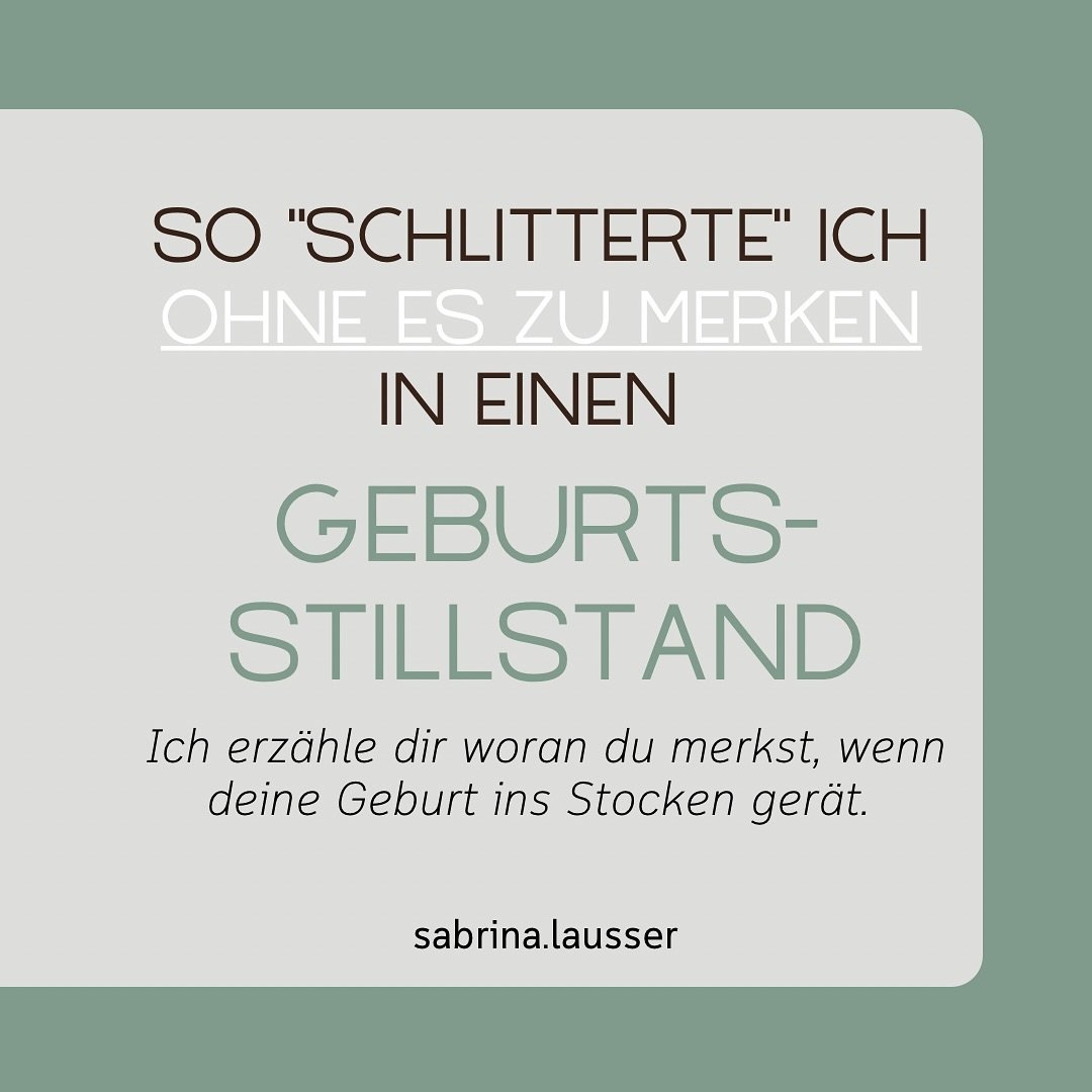 💡Wie kannst du dich vor einem Geburtsstillstand sch&uuml;tzen?

🧡Was ich meinem 5 Jahre j&uuml;ngeren ICH raten w&uuml;rde? Bleib mit deinem Hintern verdammt nochmal zu Hause, lerne wie Geburt funktioniert und was es daf&uuml;r braucht und dann, fa