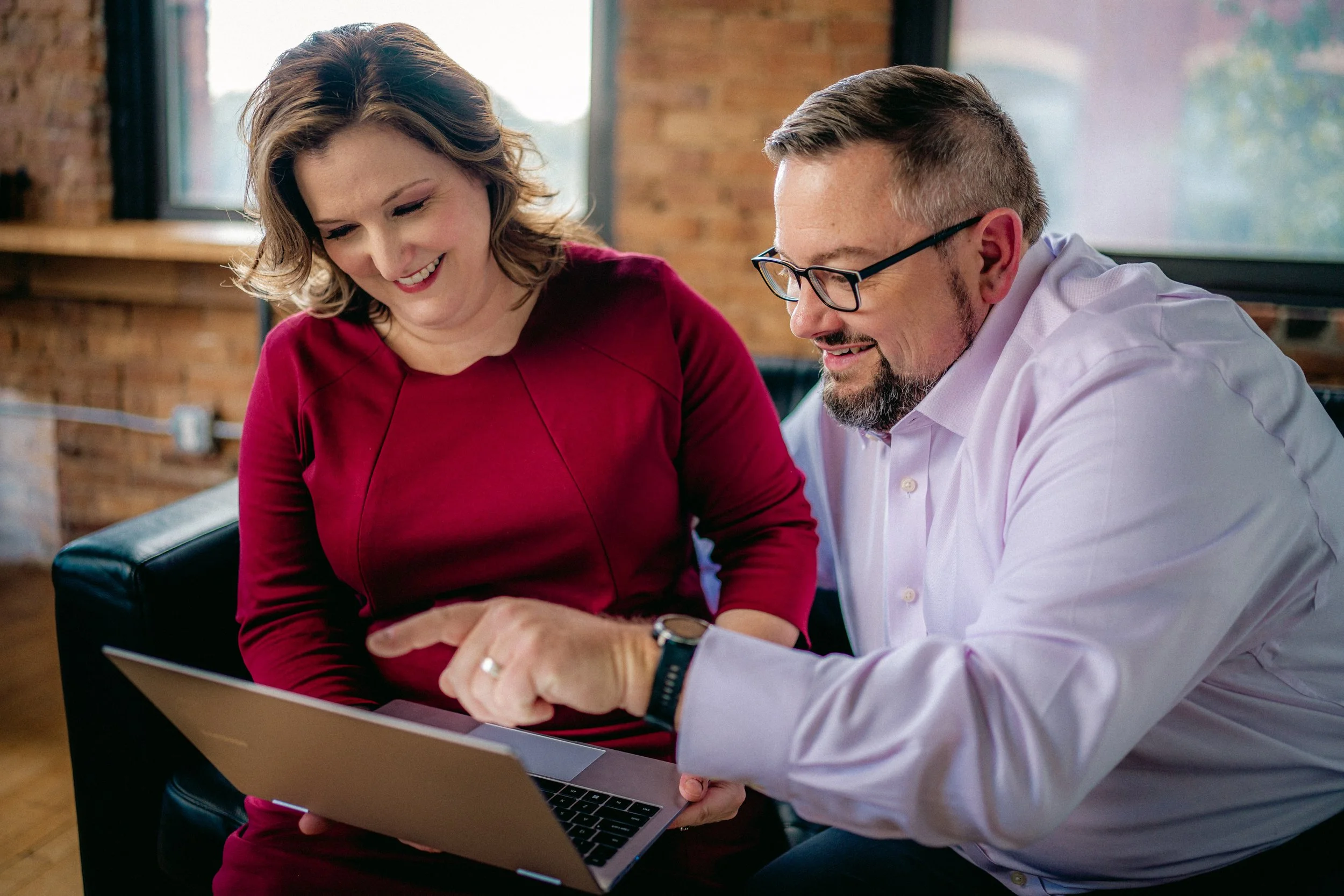 fundraising consultants Sarah and Corey Jackson