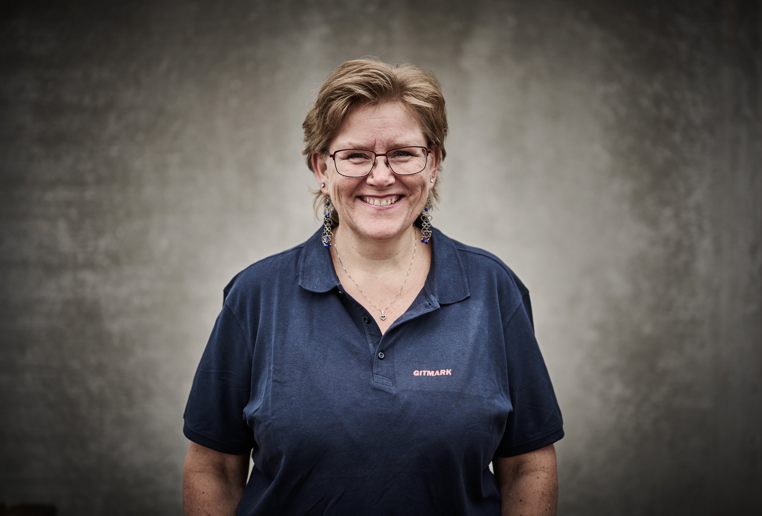 Employee portrait headshot at machine supplier Gitmark in Norway.