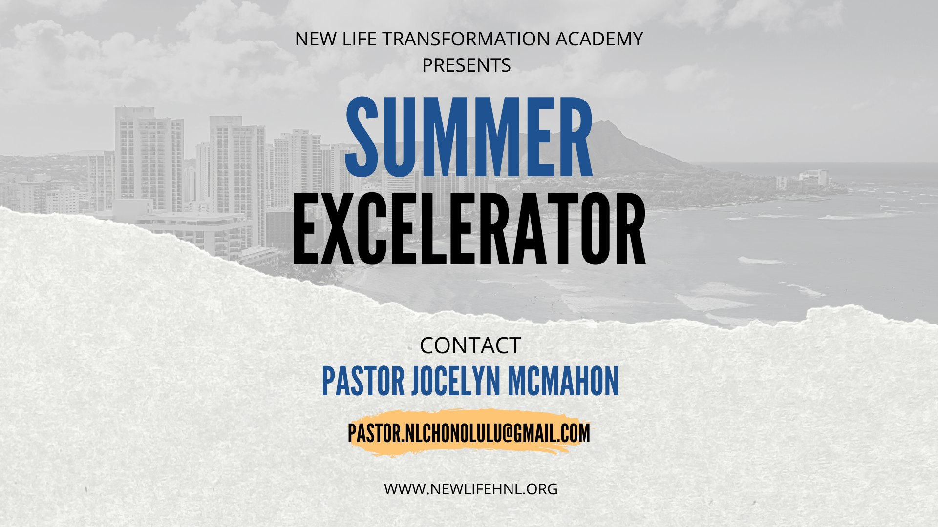 Summer Excelerator