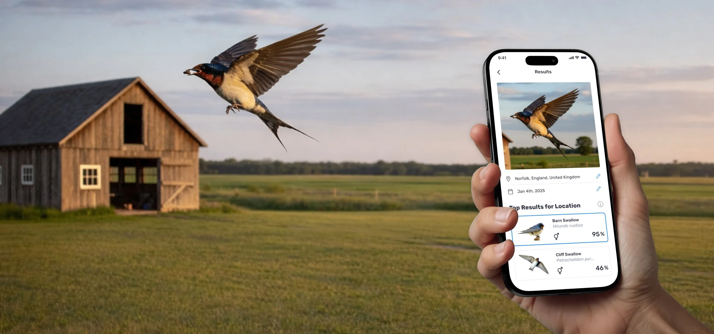 Birda Photo ID feature hero image