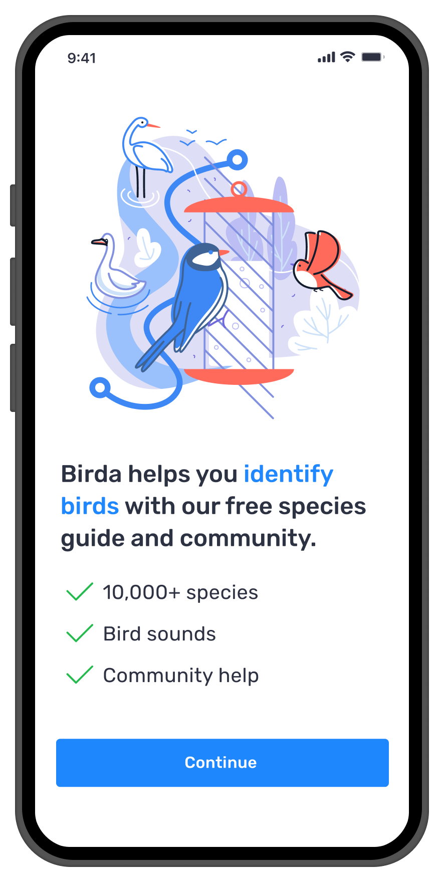 Personalisation Bird ID