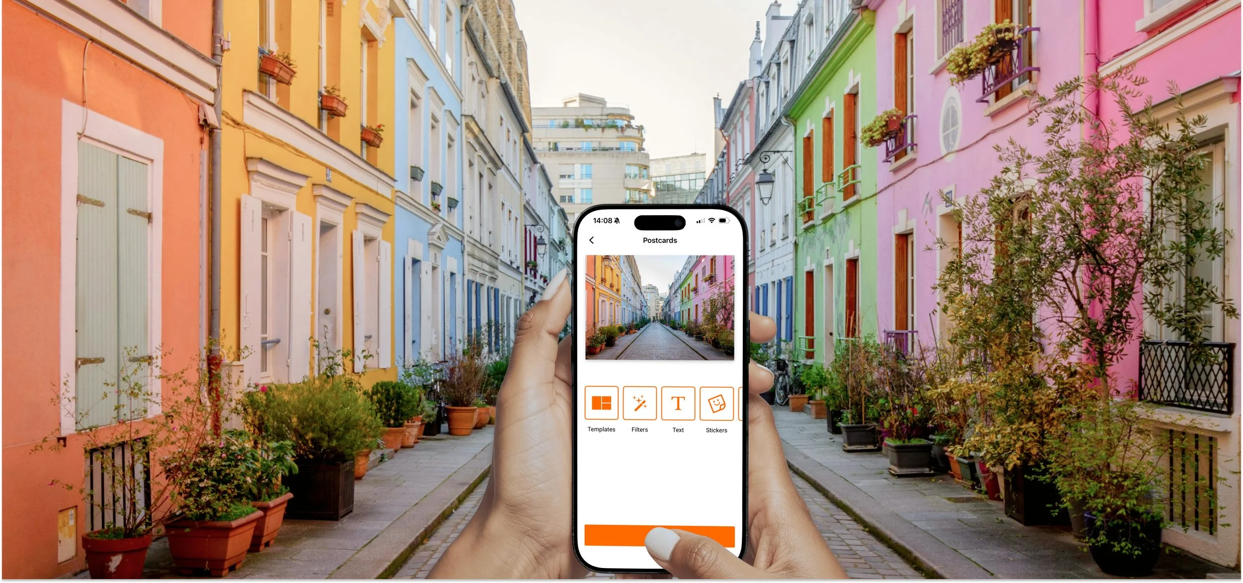 Thortful Postcards — personalised card creation hero image