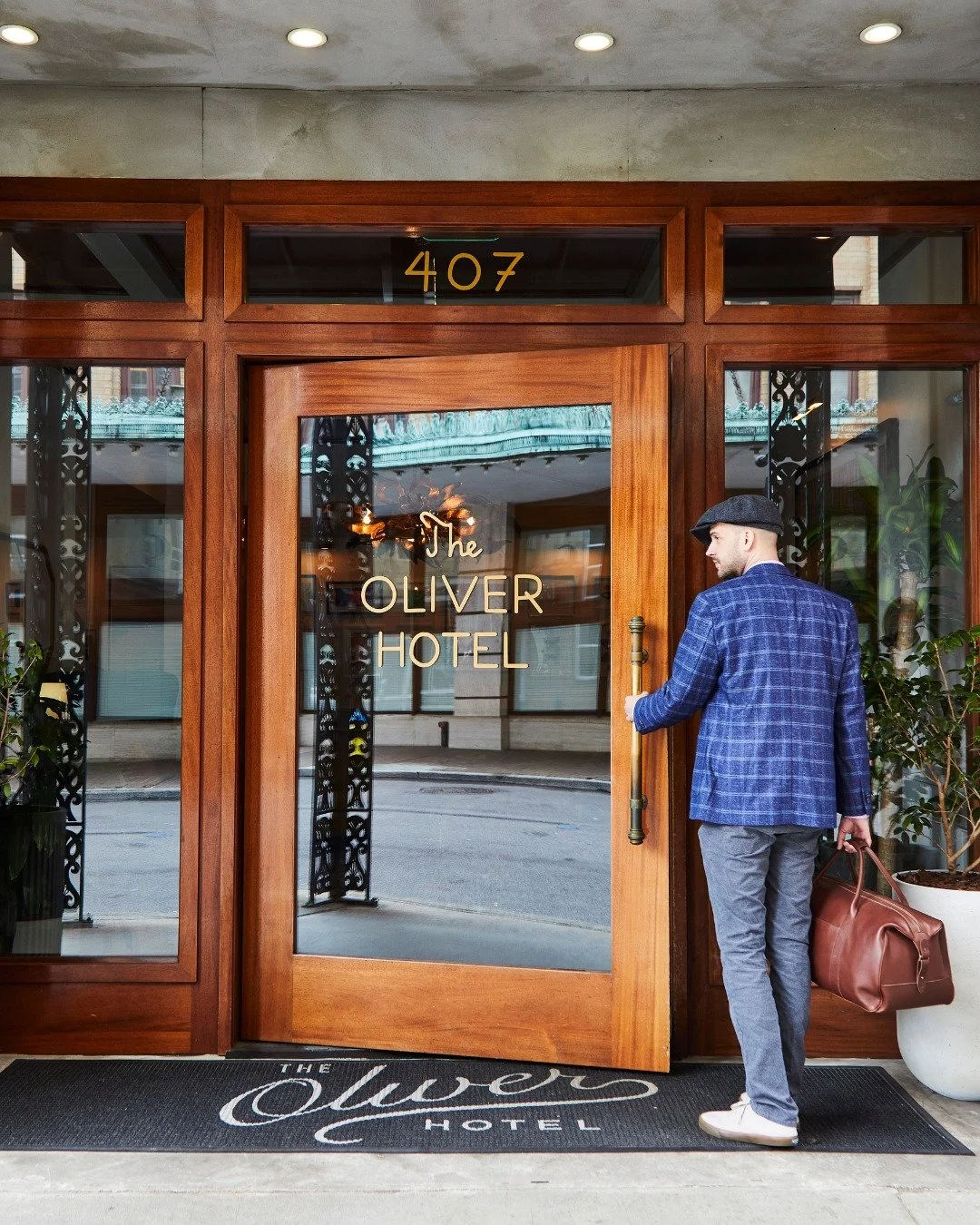 Step into something good.