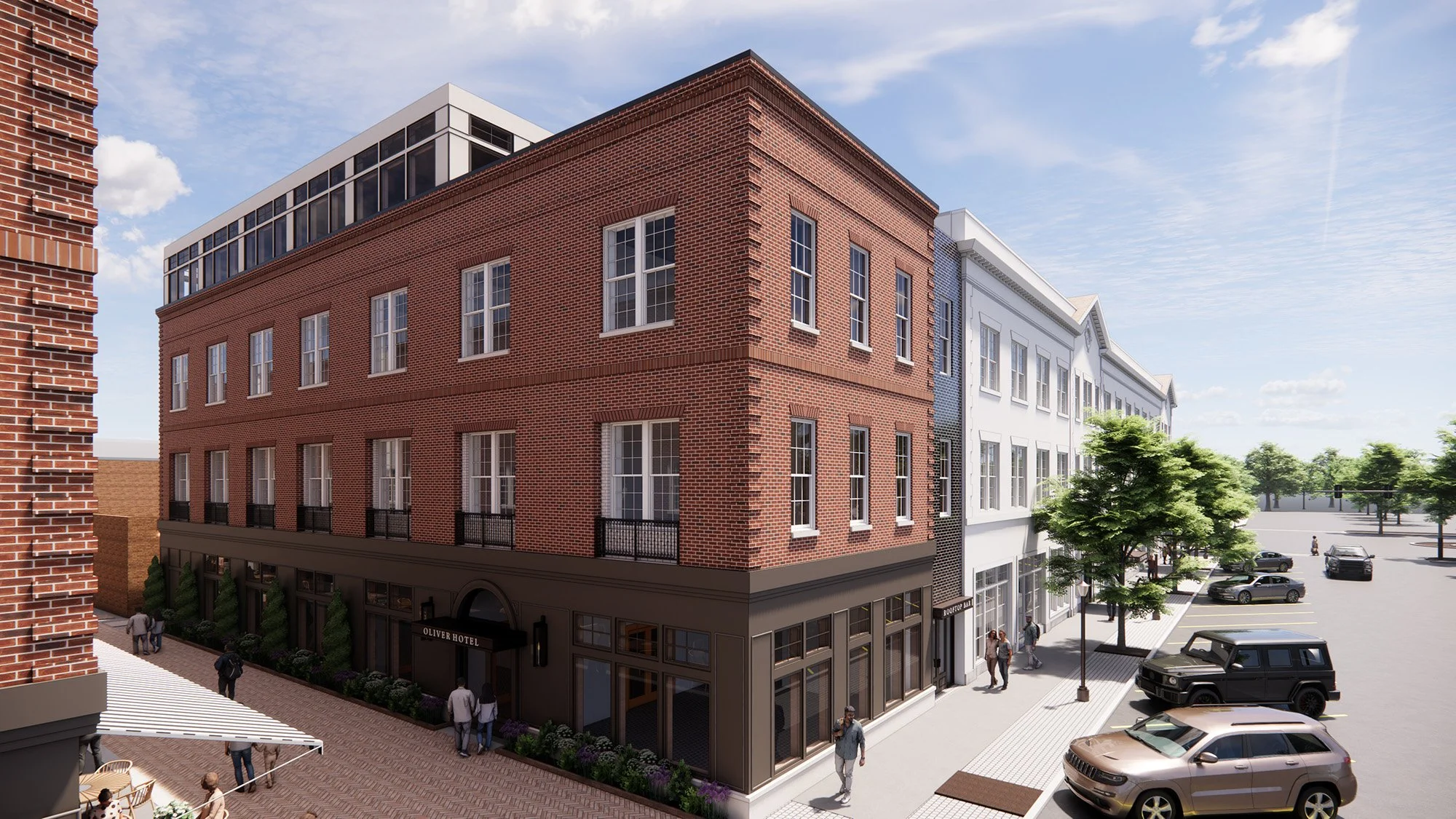 rendering of hotel aiken