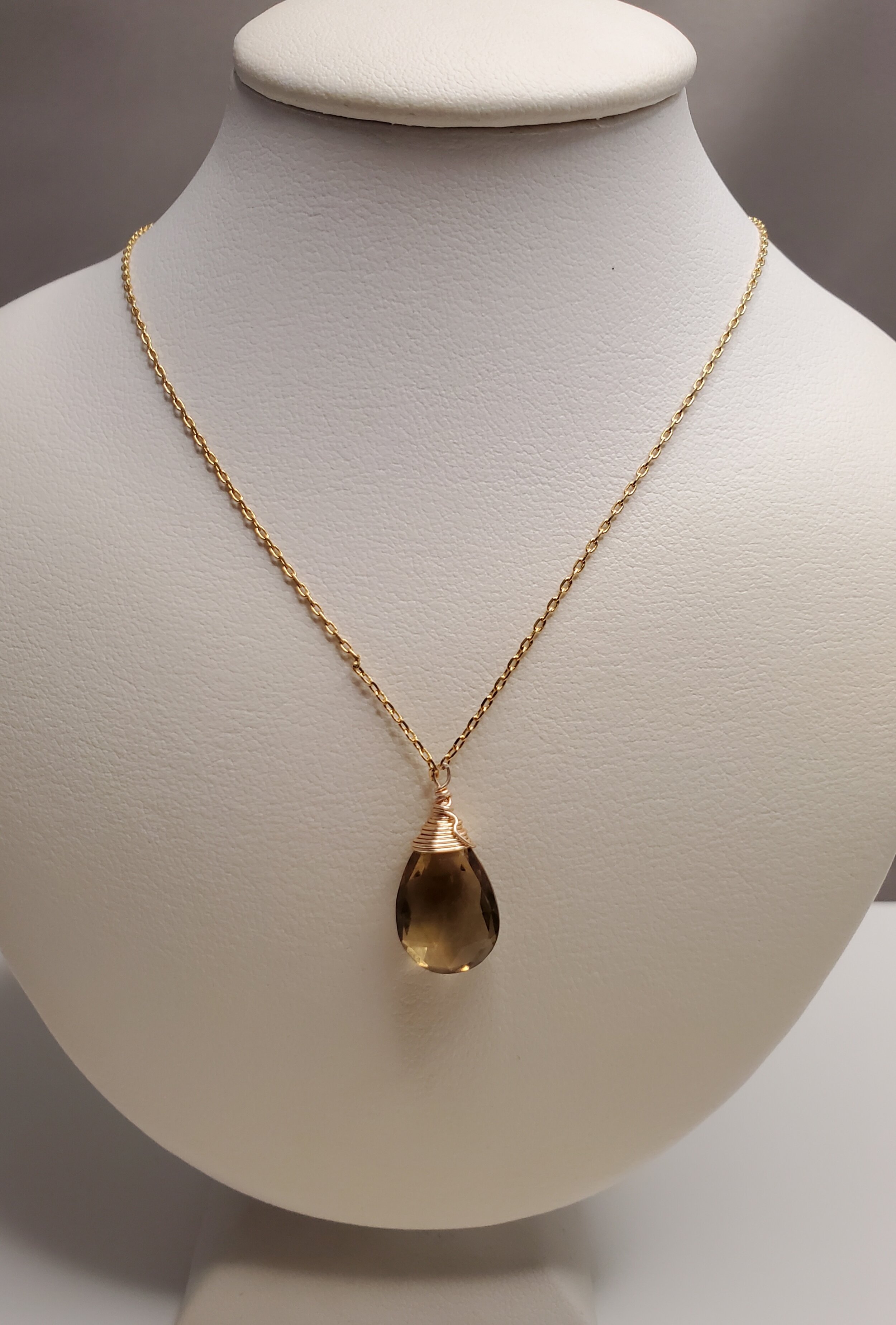Cognac Topaz Necklace Image 1.jpg