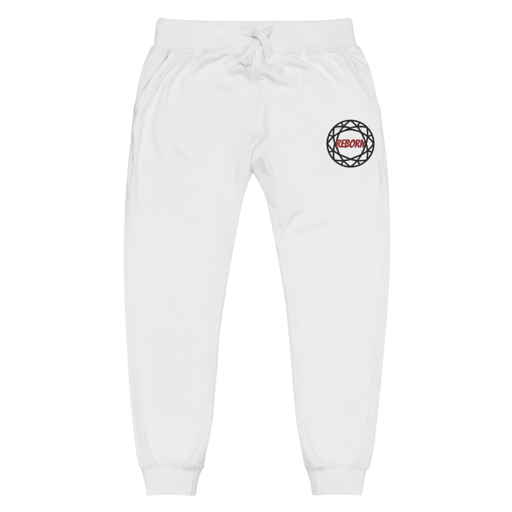 unisex-fleece-sweatpants-white-front-618de3406668d.png